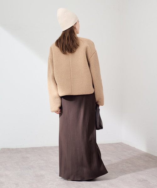 FRAMeWORK(フレームワーク)の「Barbour/バブアー arlene fleece(ブルゾン・レディース・ベージュ・10/12)」の5枚目の写真
