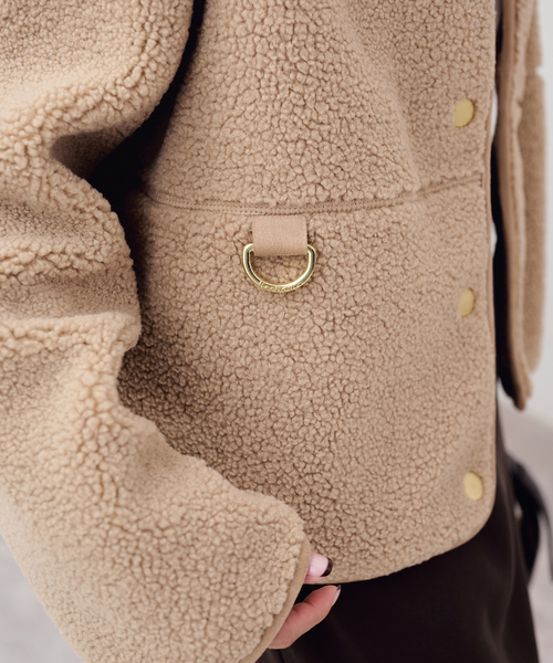 FRAMeWORK(フレームワーク)の「Barbour/バブアー arlene fleece(ブルゾン・レディース・ベージュ・10/12)」の12枚目の写真