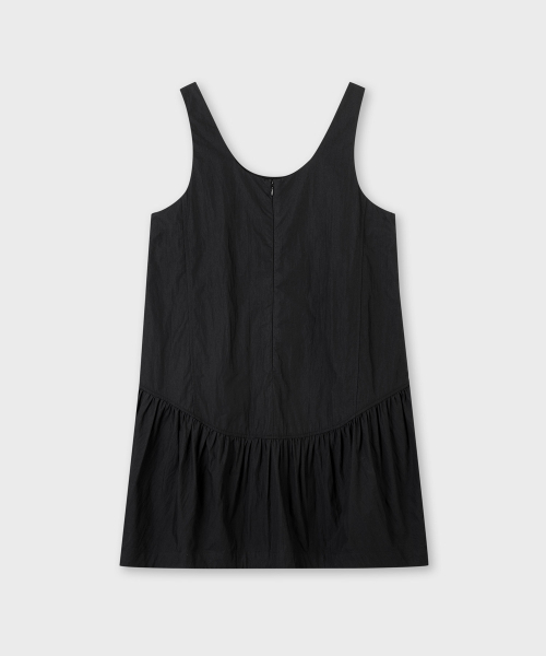 PLAC WOMEN（プレイス・ウィメン）の「サマー スリーブレス シャーリングワンピース ブラック（ワンピース・レディース・その他・SMALL/MEDIUM）」の6枚目の写真