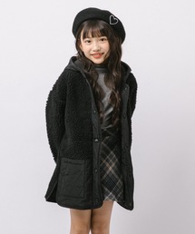 URBAN CHERRY（アーバンチェリー）の「ロングボア切り替えキルティングジャケット（その他アウター）」