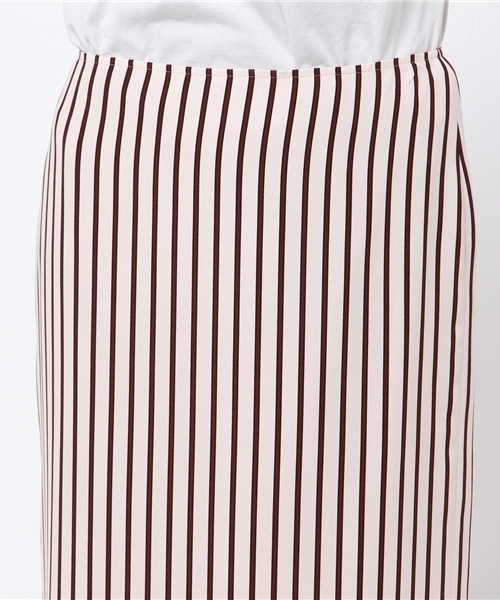 22 OCTOBRE（ヴァンドゥ－オクトーブル）の「マルチストライプスカート【セットアップ対応商品】（スカート・レディース・ネイビー/ホワイト・40/38/36）」の10枚目の写真