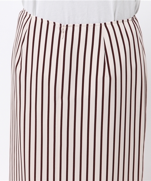 22 OCTOBRE（ヴァンドゥ－オクトーブル）の「マルチストライプスカート【セットアップ対応商品】（スカート・レディース・ネイビー/ホワイト・40/38/36）」の11枚目の写真