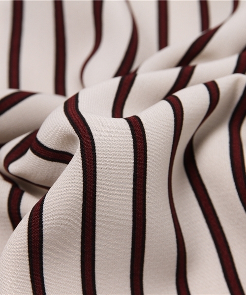 22 OCTOBRE（ヴァンドゥ－オクトーブル）の「マルチストライプスカート【セットアップ対応商品】（スカート・レディース・ネイビー/ホワイト・40/38/36）」の5枚目の写真