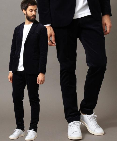 BEAUTY&YOUTH UNITED ARROWS(ビューティーアンドユースユナイテッドアローズ)の「BY ∴ コーデュロイ ノープリーツパンツ◆(スラックス・メンズ・ブラック/ネイビー・SMALL/X-LARGE/LARGE/MEDIUM)」の2枚目の写真