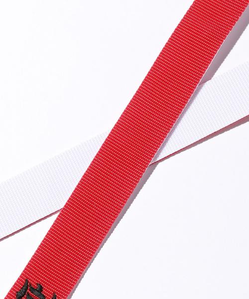 KaneZ(ケインズ)の「<KaneZ> EMBRO G.I.BELT/ベルト(ベルト・メンズ・ブラック/レッド/イエロー・FREE)」の8枚目の写真