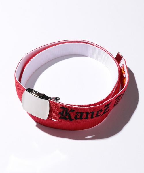 KaneZ(ケインズ)の「<KaneZ> EMBRO G.I.BELT/ベルト(ベルト・メンズ・ブラック/レッド/イエロー・FREE)」の4枚目の写真