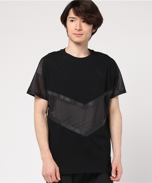 PUMA（プーマ）の「PUMA X YOSHIO KUBO SS TEE 1（Tシャツ/カットソー・メンズ・ブラック/ホワイト・LARGE/SMALL/MEDIUM/X-LARGE/XX-LARGE）」の10枚目の写真