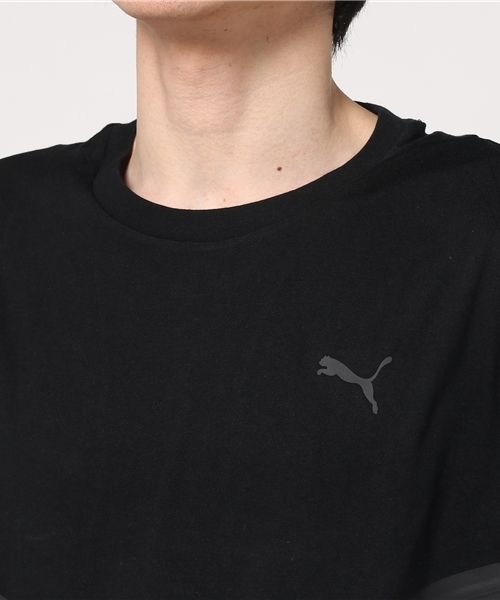 PUMA（プーマ）の「PUMA X YOSHIO KUBO SS TEE 1（Tシャツ/カットソー・メンズ・ブラック/ホワイト・LARGE/SMALL/MEDIUM/X-LARGE/XX-LARGE）」の5枚目の写真