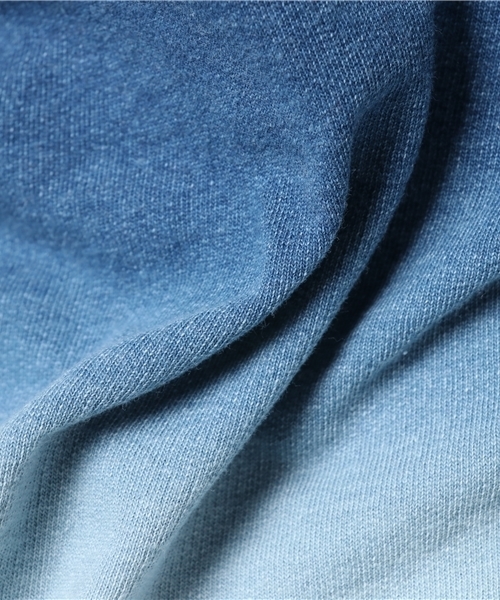 VENCEEXCHANGE（ヴァンスエクスチェンジ）の「インディゴグラデーションＴシャツ（Tシャツ/カットソー・メンズ・ブルー/ネイビー・MEDIUM/LARGE）」の7枚目の写真