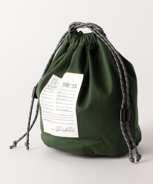 Another Edition（アナザーエディション）の「ミリタリー巾着ポーチ（ポーチ・レディース・オリーブ/ネイビー・FREE）」の10枚目の写真