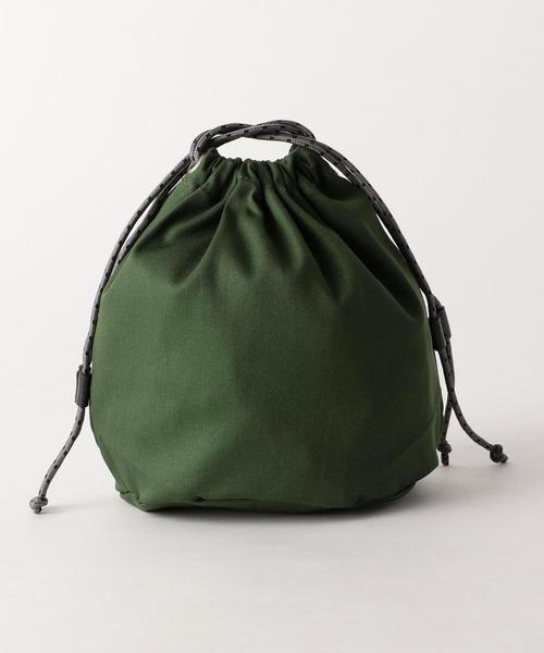 Another Edition（アナザーエディション）の「ミリタリー巾着ポーチ（ポーチ・レディース・オリーブ/ネイビー・FREE）」の9枚目の写真