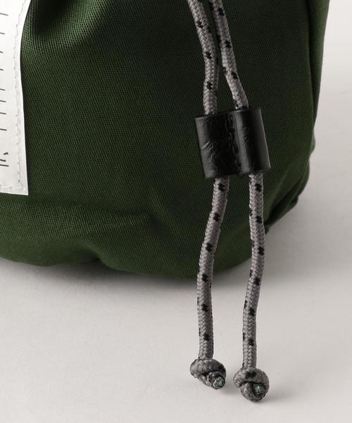 Another Edition（アナザーエディション）の「ミリタリー巾着ポーチ（ポーチ・レディース・オリーブ/ネイビー・FREE）」の7枚目の写真