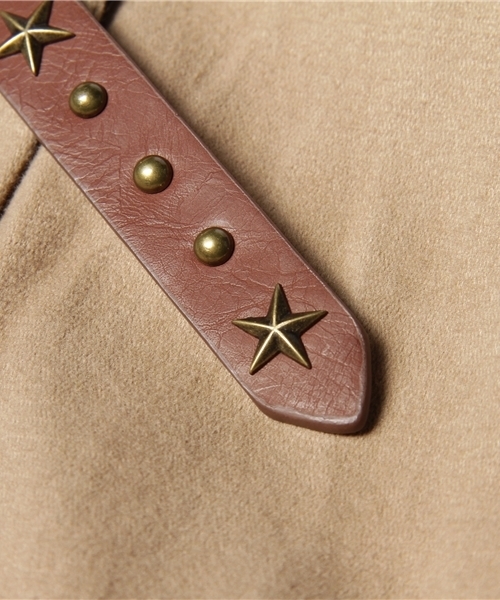 CORTES WORKS（コルテスワークス）の「ベルト付ロングパンツ（その他パンツ・レディース・ベージュ/グリーン/ネイビー/オレンジ系その他・36/38）」の9枚目の写真