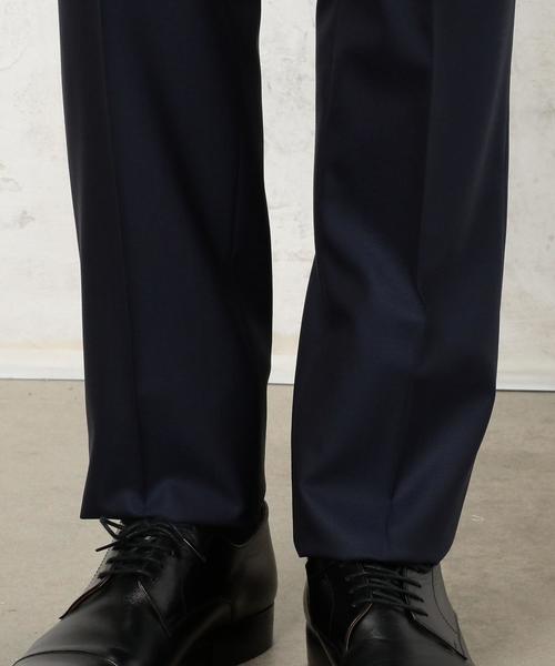 green label relaxing（グリーンレーベルリラクシング）の「REDA DLF SOLID SLIM NP ◆（スーツパンツ・メンズ・ネイビー/ブラック・72cm/92cm/84ｃｍ/80ｃｍ/76ｃｍ）」の14枚目の写真