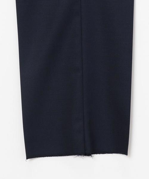 green label relaxing（グリーンレーベルリラクシング）の「REDA DLF SOLID SLIM NP ◆（スーツパンツ・メンズ・ネイビー/ブラック・72cm/92cm/84ｃｍ/80ｃｍ/76ｃｍ）」の16枚目の写真
