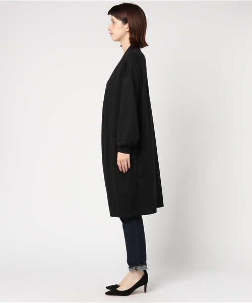 WEGO（ウィゴー）の「WEGO/ボリュームスリーブロングカーディガン（カーディガン/ボレロ・レディース・マスタード/杢グレー/ブラック/ダークグリーン/レッド・FREE）」の7枚目の写真