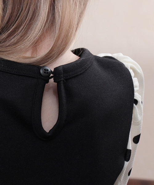 Rora（ローラ）の「ソフィー ドレス ワンピース（ワンピース・キッズ・ブラック・100cm/110cm/120cm/130cm/90㎝/140cm）」の8枚目の写真