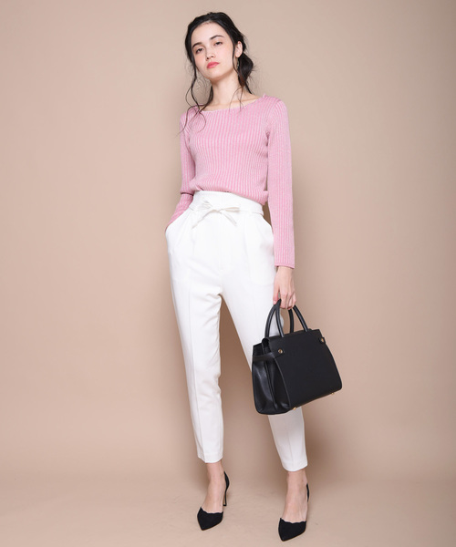 12Twelve Agenda(トゥエルブ アジェンダ)の「ハイウエストパンツ(その他パンツ・レディース・ライトグレー/ブラック/オフホワイト・S/M)」の14枚目の写真
