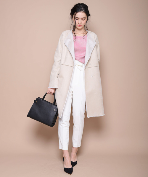 12Twelve Agenda(トゥエルブ アジェンダ)の「ハイウエストパンツ(その他パンツ・レディース・ライトグレー/ブラック/オフホワイト・S/M)」の15枚目の写真