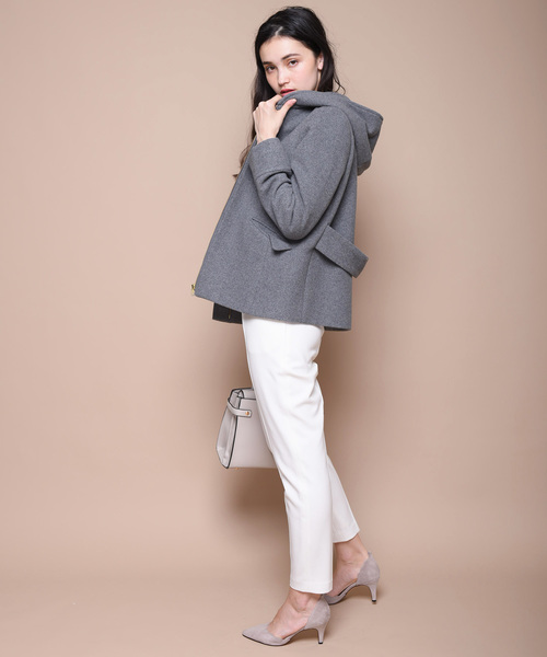 12Twelve Agenda(トゥエルブ アジェンダ)の「ハイウエストパンツ(その他パンツ・レディース・ライトグレー/ブラック/オフホワイト・S/M)」の11枚目の写真