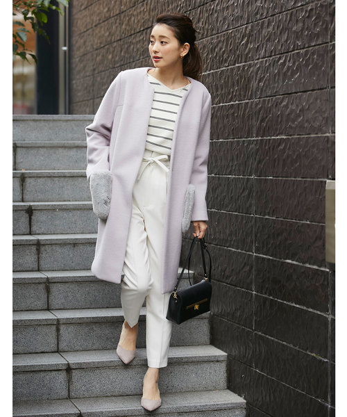 12Twelve Agenda(トゥエルブ アジェンダ)の「ハイウエストパンツ(その他パンツ・レディース・ライトグレー/ブラック/オフホワイト・S/M)」の16枚目の写真
