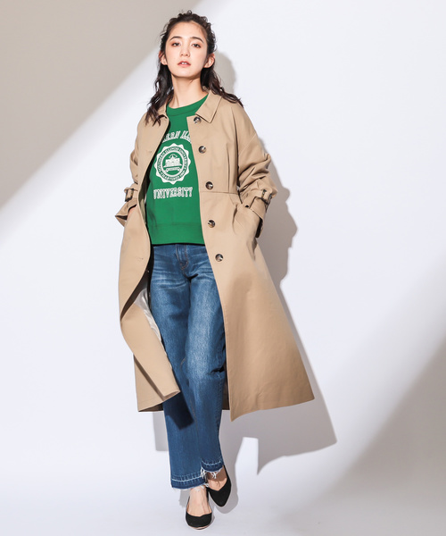 CIAOPANIC（チャオパニック）の「カレッジロゴスウェット（スウェット・レディース・ホワイト/レッド/グリーン・FREE）」の11枚目の写真