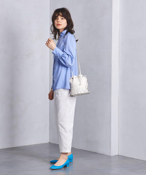 J&M Davidson（ジェイアンドエムデヴィッドソン）の「＜J&M DAVIDSON（ジェイアンドエム デヴィッドソン）＞CARNIVAL M スタッズ バッグ■■■（ショルダーバッグ・レディース・オフホワイト/ブラック・FREE）」の9枚目の写真