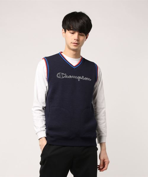Champion Golf(チャンピオンゴルフ)の「【Champion/チャンピオン】メンズ Wrap-Air ベスト GOLF(ベスト・メンズ・オフホワイト/グレー/ネイビー・MEDIUM/LARGE/X-LARGE)」の3枚目の写真