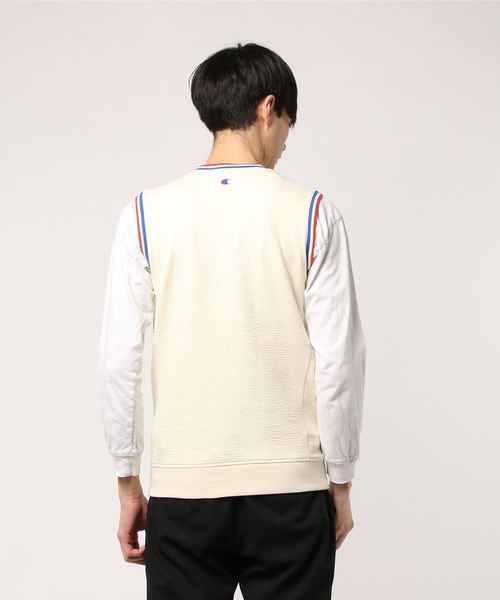 Champion Golf(チャンピオンゴルフ)の「【Champion/チャンピオン】メンズ Wrap-Air ベスト GOLF(ベスト・メンズ・オフホワイト/グレー/ネイビー・MEDIUM/LARGE/X-LARGE)」の4枚目の写真