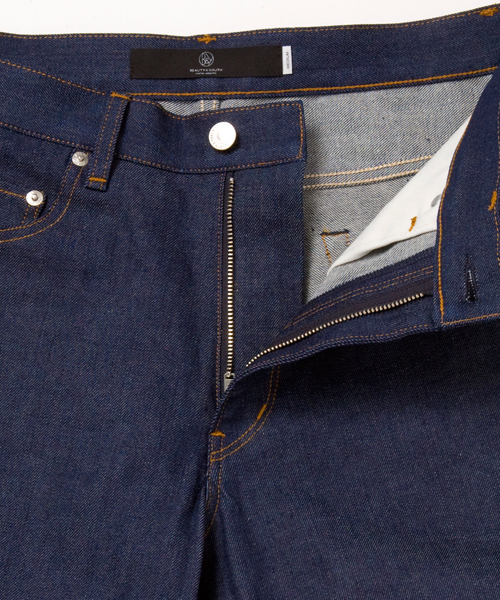 BEAUTY&YOUTH UNITED ARROWS（ビューティーアンドユースユナイテッドアローズ）の「by ∴ ストレッチ /デニム スキニー テーパードパンツ◆（デニムパンツ・メンズ・ネイビー・SMALL/MEDIUM/LARGE/X-LARGE）」の8枚目の写真