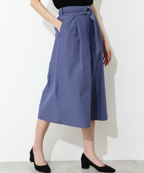 NATURAL BEAUTY BASIC（ナチュラルビューティーベーシック）の「【雑誌掲載】TCシャンブレーガウチョ（その他パンツ・レディース・カーキ/ブルー系その他/ピンク系その他・LARGE/MEDIUM/SMALL/X-SMALL）」の12枚目の写真