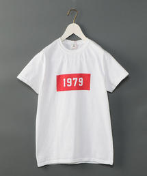 6 | ＜6(ROKU)＞1979 LOGO CREW NECK SHORT SLEEVE TEE :(Tシャツ/カットソー)