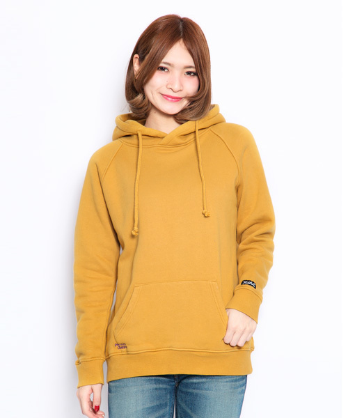 X-girl(エックスガール)の「SWEAT BIG HOODIE(スウェット・レディース・ブラック/アッシュグレー/イエロー/ブルー・1/2)」の13枚目の写真