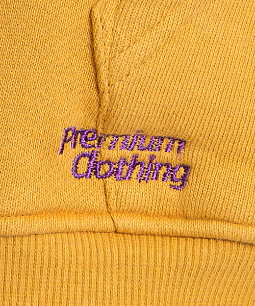 X-girl(エックスガール)の「SWEAT BIG HOODIE(スウェット・レディース・ブラック/アッシュグレー/イエロー/ブルー・1/2)」の12枚目の写真