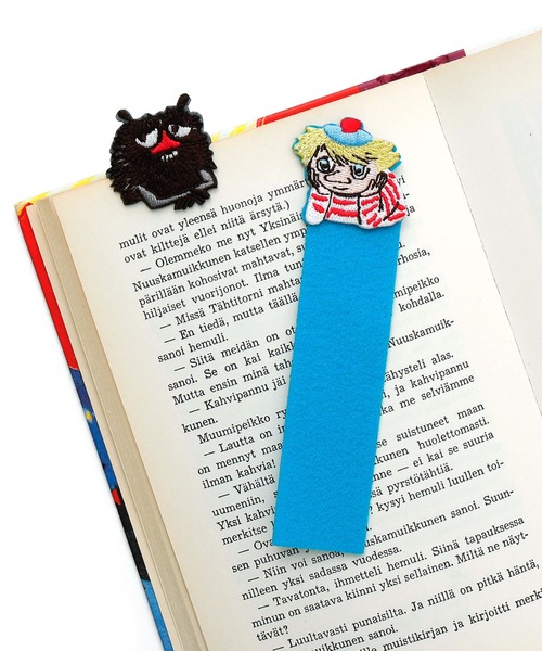 MOOMIN（ムーミン）の「MOOMIN ムーミン のぞき見ブックマーカー しおり（本・レディース・レッド/ブルー/グリーン/グレー/ターコイズブルー・FREE）」の9枚目の写真