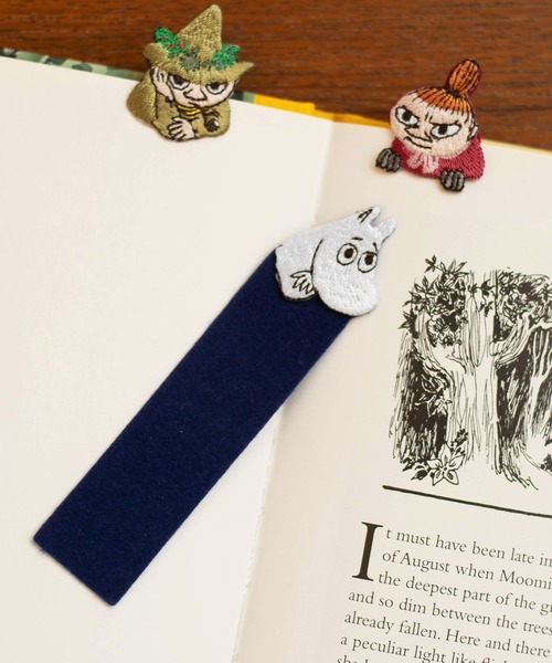 MOOMIN（ムーミン）の「MOOMIN ムーミン のぞき見ブックマーカー しおり（本・レディース・レッド/ブルー/グリーン/グレー/ターコイズブルー・FREE）」の11枚目の写真