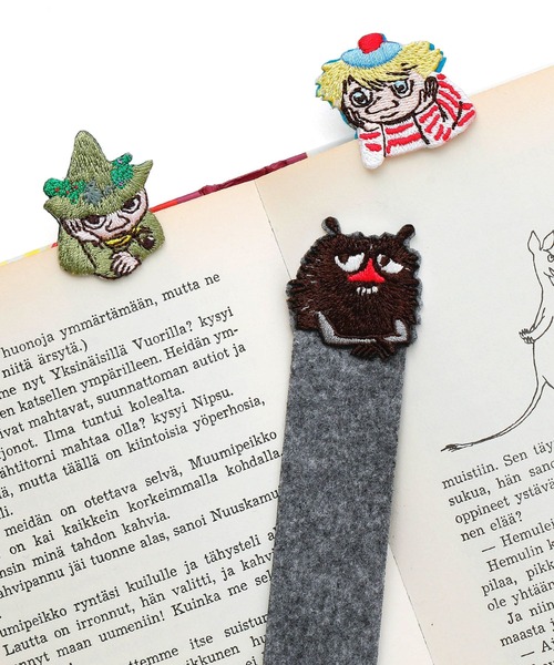 MOOMIN（ムーミン）の「MOOMIN ムーミン のぞき見ブックマーカー しおり（本・レディース・レッド/ブルー/グリーン/グレー/ターコイズブルー・FREE）」の13枚目の写真