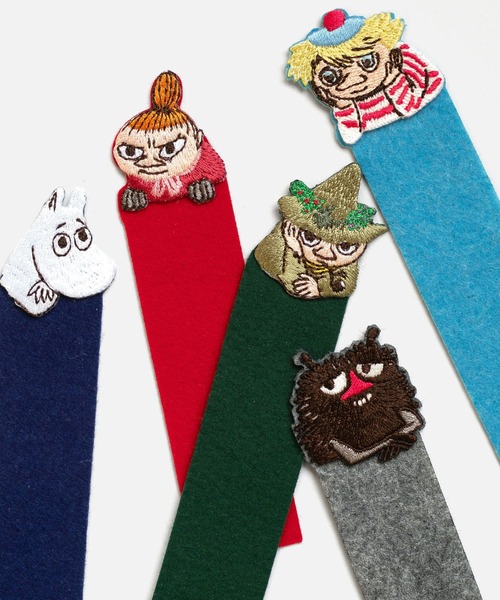 MOOMIN（ムーミン）の「MOOMIN ムーミン のぞき見ブックマーカー しおり（本・レディース・レッド/ブルー/グリーン/グレー/ターコイズブルー・FREE）」の8枚目の写真