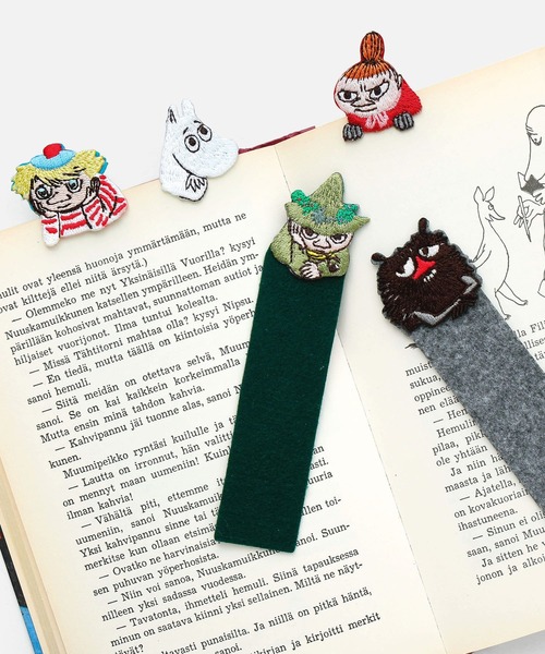 MOOMIN（ムーミン）の「MOOMIN ムーミン のぞき見ブックマーカー しおり（本・レディース・レッド/ブルー/グリーン/グレー/ターコイズブルー・FREE）」の14枚目の写真