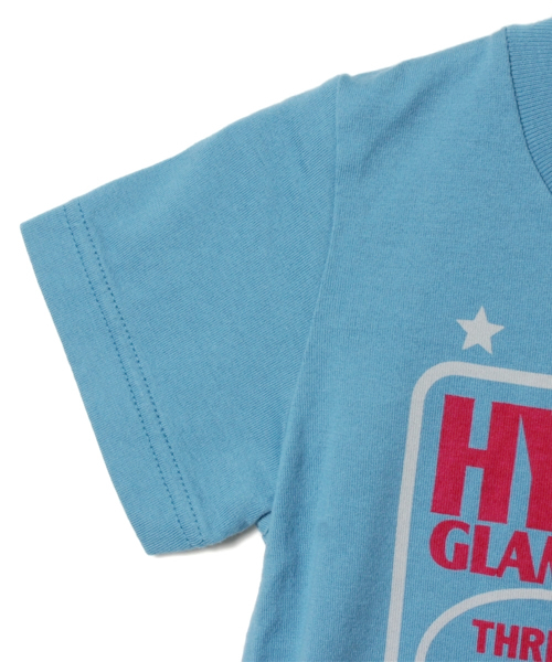 JOEY HYSTERIC（ジョーイヒステリック）の「WOMAN SQUARE pt T-SH（Tシャツ/カットソー・キッズ・ホワイト/ブルー/ピンク・X-SMALL/SMALL/MEDIUM）」の7枚目の写真