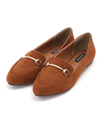 NATURAL BEAUTY BASIC | メタルプレートフラット(パンプス)