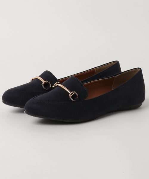 NATURAL BEAUTY BASIC（ナチュラルビューティーベーシック）の「メタルプレートフラット（パンプス・レディース・ブラック/グレー/ベージュ系その他/ネイビー・SMALL/MEDIUM/LARGE）」の10枚目の写真