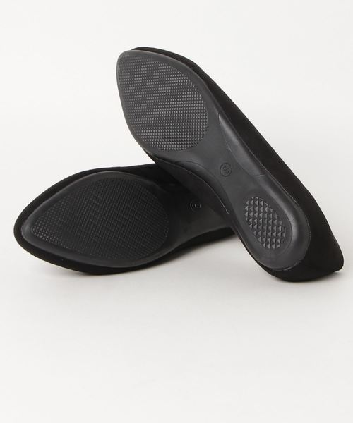 NATURAL BEAUTY BASIC（ナチュラルビューティーベーシック）の「メタルプレートフラット（パンプス・レディース・ブラック/グレー/ベージュ系その他/ネイビー・SMALL/MEDIUM/LARGE）」の6枚目の写真