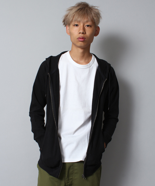 WEGO（ウィゴー）の「WEGO/カラーZIPパーカー（パーカー・メンズ・ホワイト/ブラック/杢グレー/ブルー/ネイビー/イエロー/レッド/オレンジ/ダークグリーン/ワイン・SMALL/MEDIUM/LARGE）」の21枚目の写真