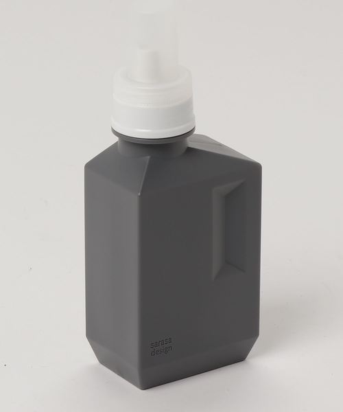 sarasa design（サラサデザイン）の「b2c ランドリーボトル M｜700ml（ランドリーグッズ・レディース・ホワイト/チャコールグレー/ライトグレー・M）」の8枚目の写真