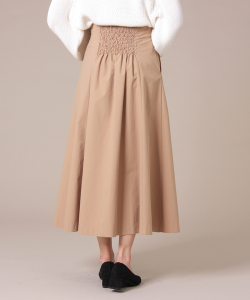 Tiara（ティアラ）の「バックシャーリングスカート（スカート・レディース・グリーン/ラベンダー/キャメル/オレンジ・S/M）」の7枚目の写真