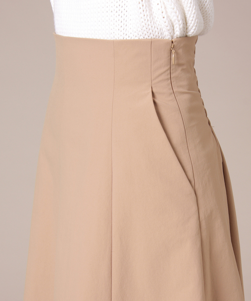 Tiara（ティアラ）の「バックシャーリングスカート（スカート・レディース・グリーン/ラベンダー/キャメル/オレンジ・S/M）」の9枚目の写真