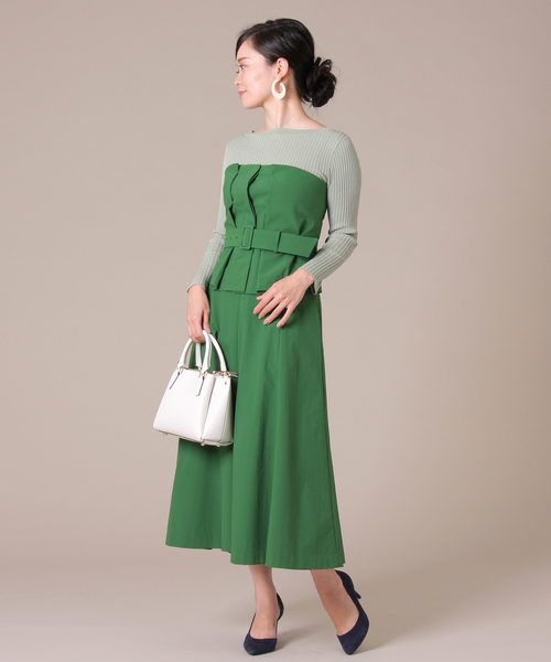 Tiara（ティアラ）の「バックシャーリングスカート（スカート・レディース・グリーン/ラベンダー/キャメル/オレンジ・S/M）」の13枚目の写真