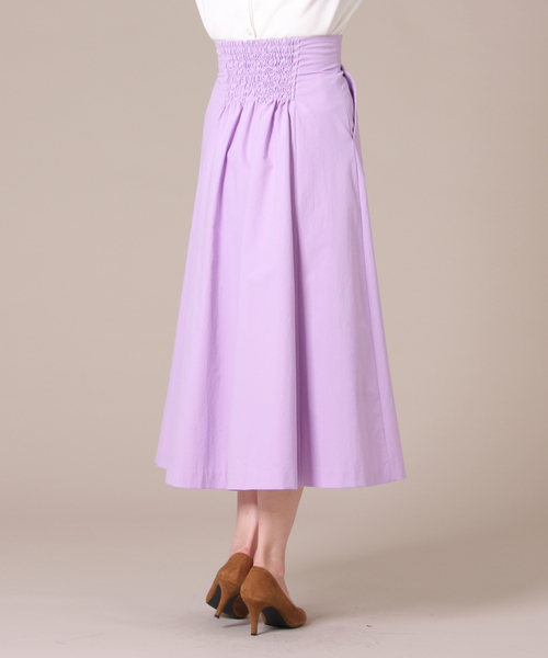 Tiara（ティアラ）の「バックシャーリングスカート（スカート・レディース・グリーン/ラベンダー/キャメル/オレンジ・S/M）」の19枚目の写真