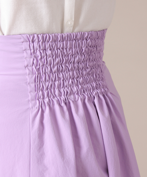 Tiara（ティアラ）の「バックシャーリングスカート（スカート・レディース・グリーン/ラベンダー/キャメル/オレンジ・S/M）」の21枚目の写真